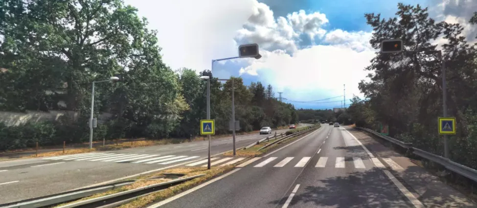 Přechod přes D4 na Zbraslavi zmizí. Nahradí ho lávka.