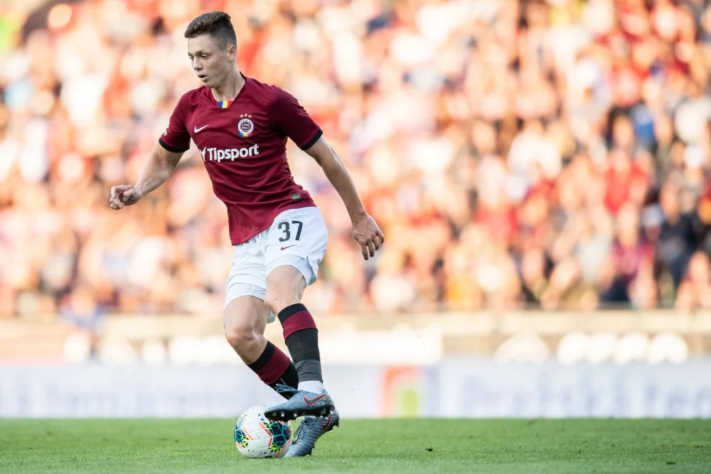 Sparťanský fotbalista Ladislav Krejčí.