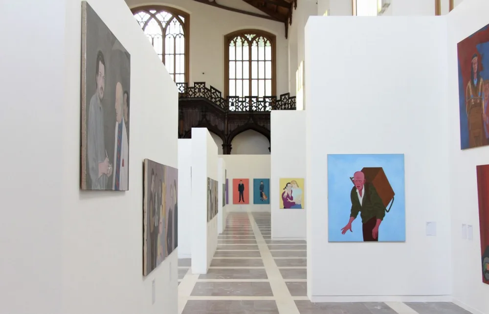 Kurátor Martin Dostál: Těší mě, že jsem mohl udělat výstavu Tomáše Císařovského ve slavné Zámecké jízdárně Alšovy jihočeské galerie