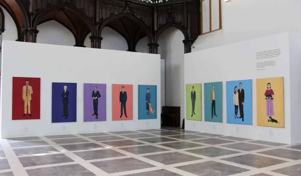 Kurátor Martin Dostál: Těší mě, že jsem mohl udělat výstavu Tomáše Císařovského ve slavné Zámecké jízdárně Alšovy jihočeské galerie