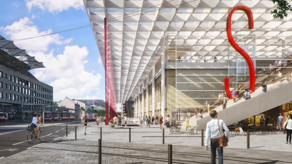 Terminál na Smíchovském nádraží vyprojektuje Sudop, nejlevnější nabídku město vyloučilo