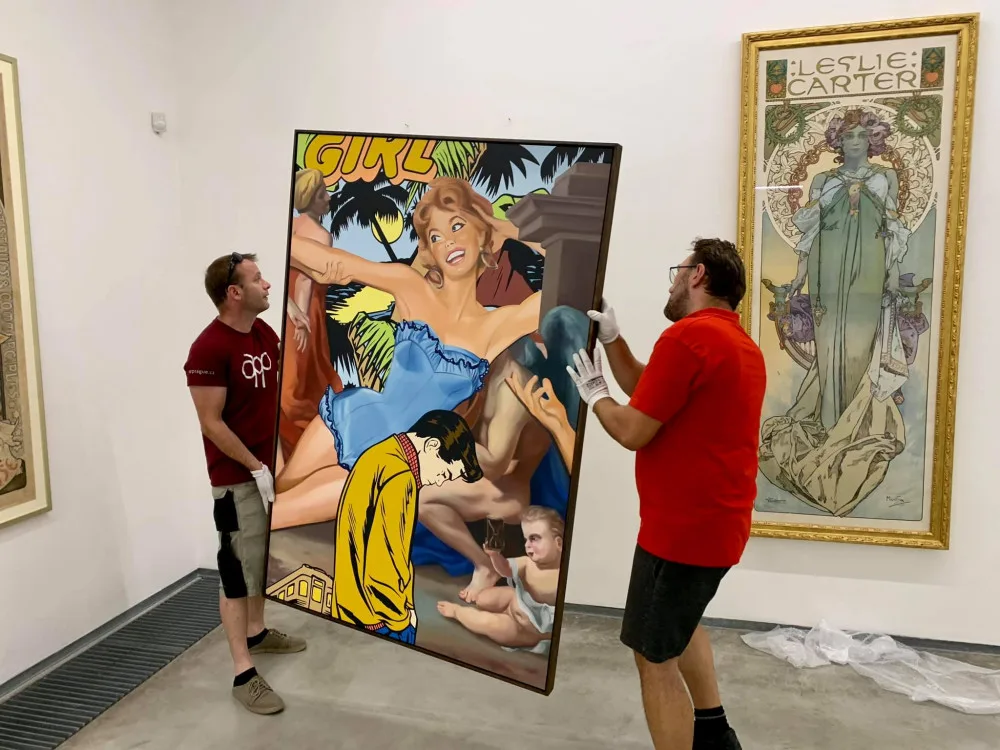 Muzeum Kampa se v sobotu otevřelo. Přišlo přes dvě stě lidí