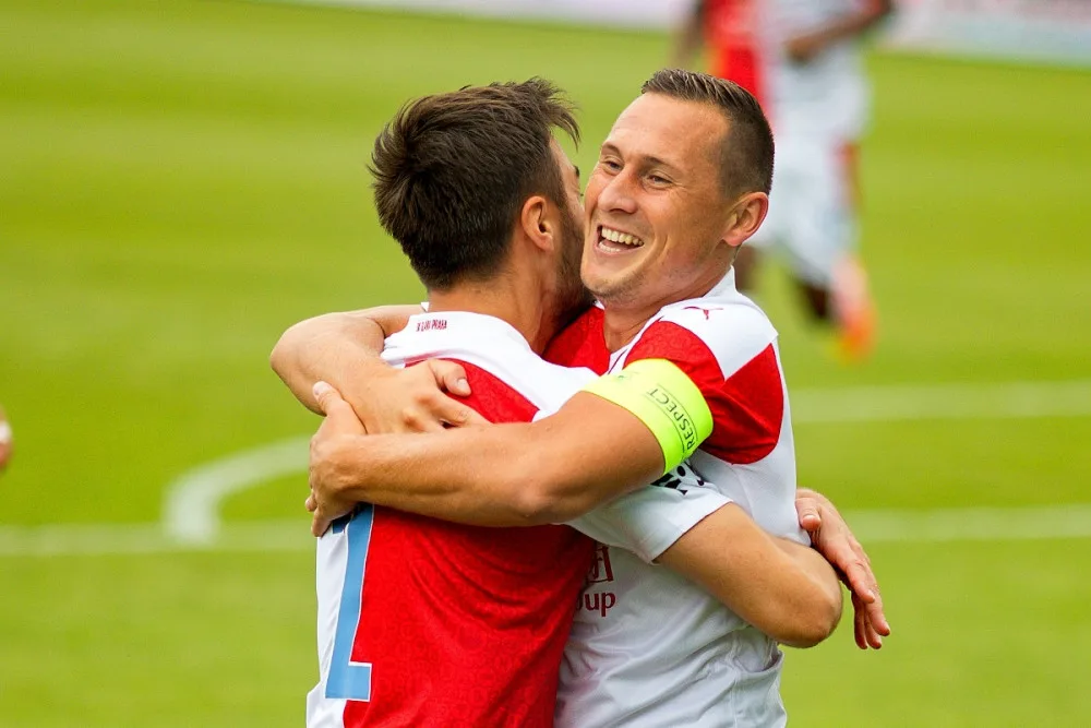 Slavia na jihu Čech dominovala a vykročila za obhajobou. Dynamu nadělila šest branek