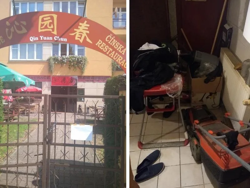 Nepořádek i sekačka v kuchyni. Inspekce uzavřela další restauraci.