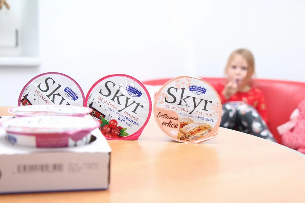 Islandská tradice v českých domovech. SKYR Bohušovické mlékárny představuje zimní edici