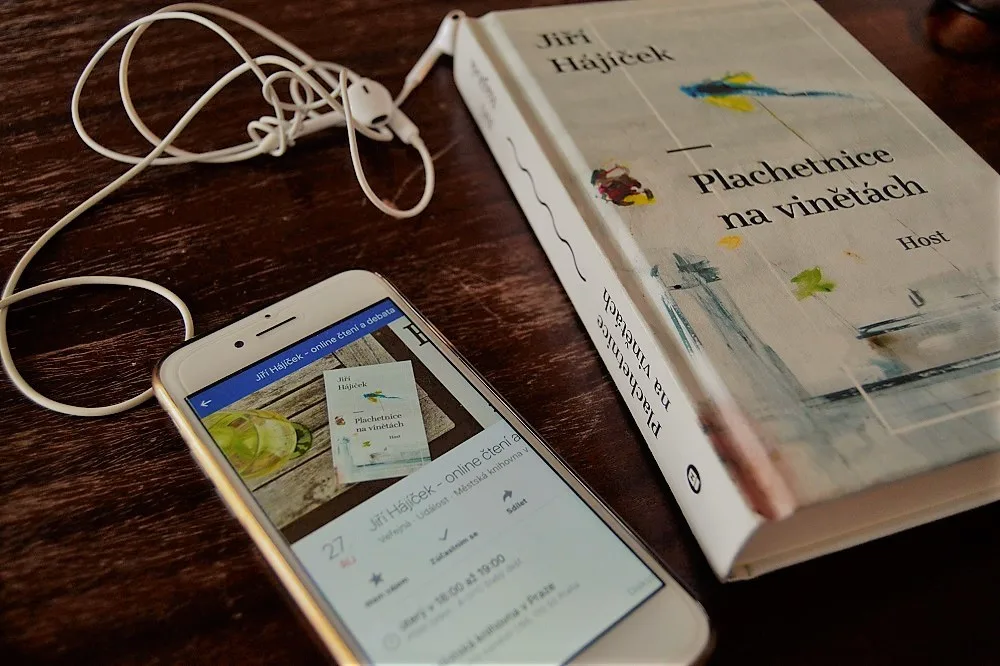 TÝDEN V PRAZE: Autorské čtení nebo webinář Konec prokrastinace