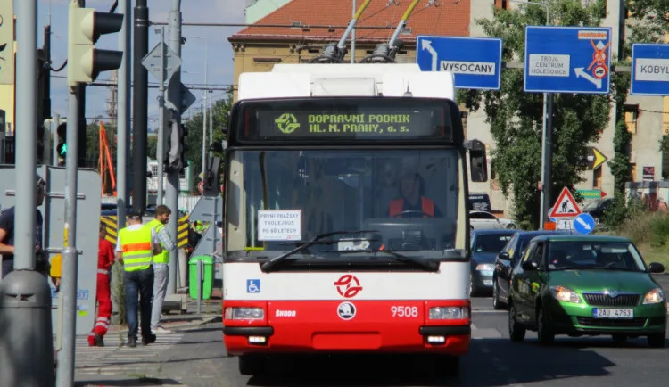 Pražský dopravní podnik nakoupí dvacet trolejbusů. Budou jezdit na lince 119 na letiště