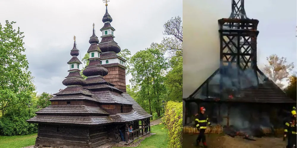 Na opravu požárem zničeného kostela sv. Michala již vznikla veřejná sbírka