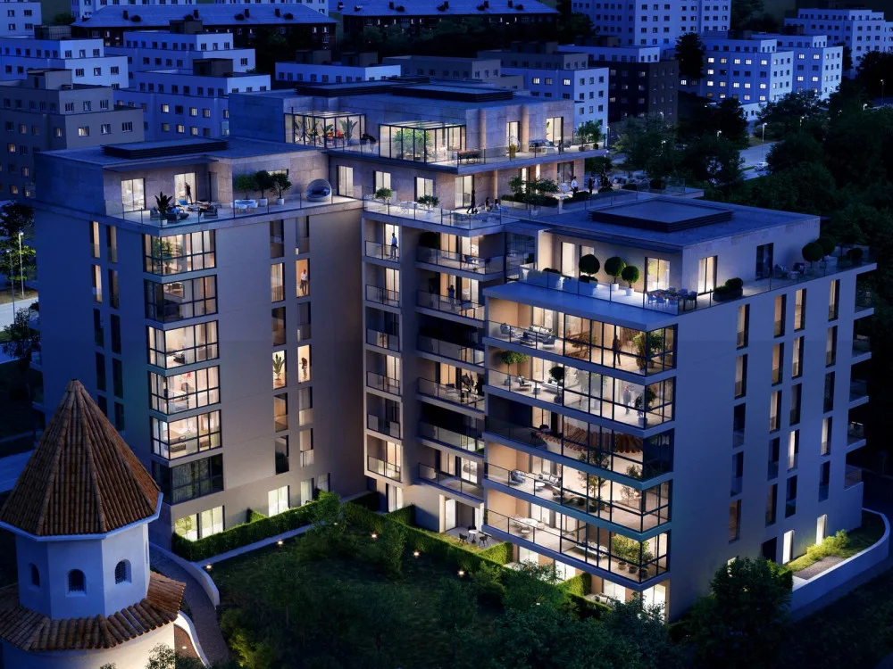 VIZUALIZACE: V Břevnově vyroste rezidenční projekt. Developeři získali praovomocné rozhodnutí