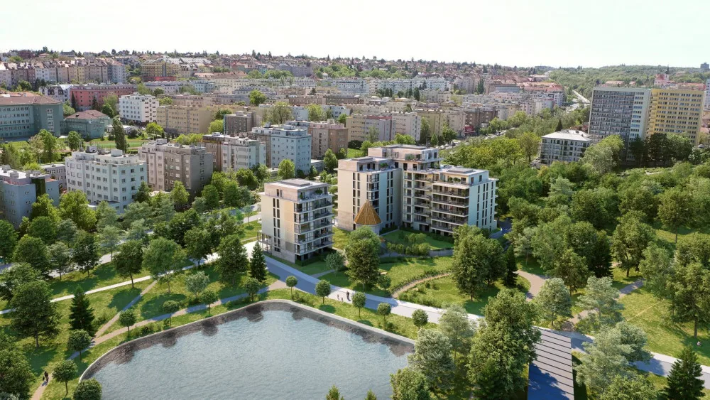 VIZUALIZACE: V Břevnově vyroste rezidenční projekt. Developeři získali praovomocné rozhodnutí