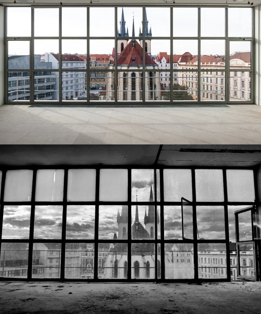FOTO: Zrekonstruovaný prvorepublikový palác Bubenská 1 je zkolaudovaný