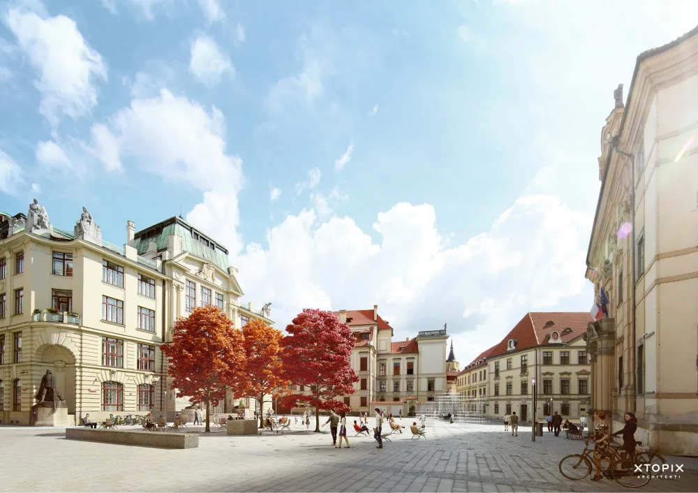 VIZUALIZACE: Mariánské náměstí projde proměnou. Radní schválili jeho novou podobu