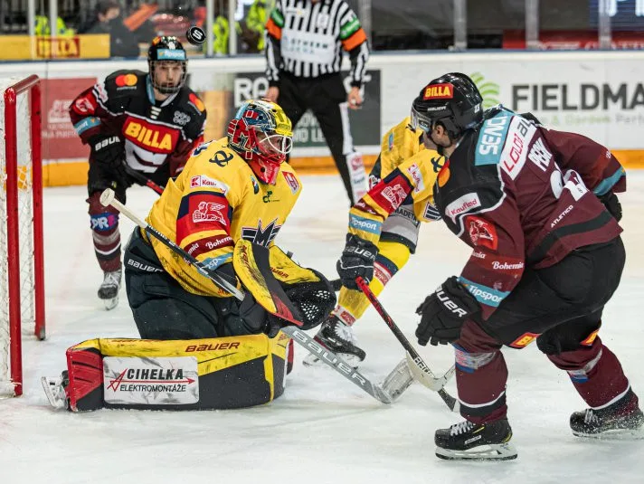 Sparta porazila poslední České Budějovice 6:2 a upevnila si vedení