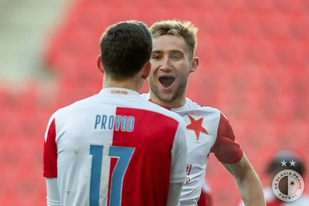 Slavia porazila Pardubice 3:0. Dva góly dal Kuchta