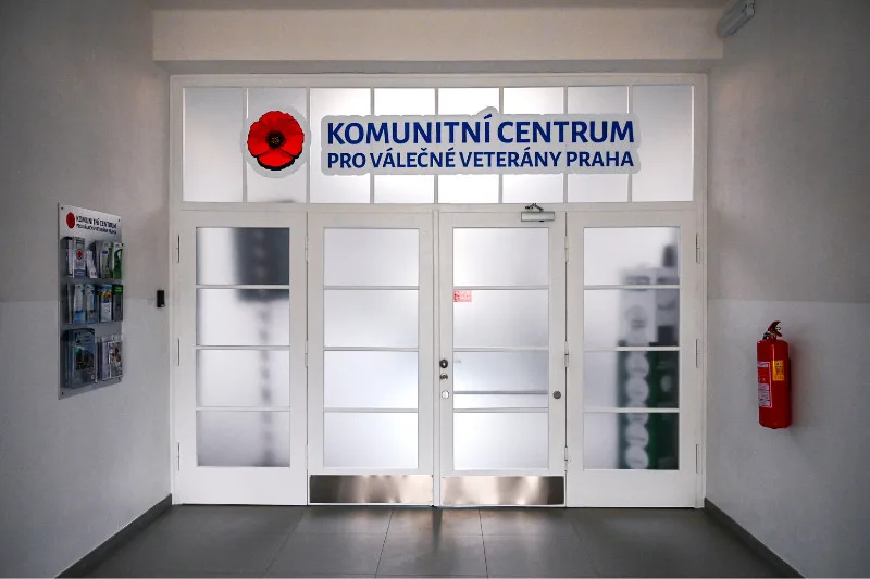 V Praze se otevřelo nové komunitní centrum pro válečné veterány. Nachází se v ÚVN