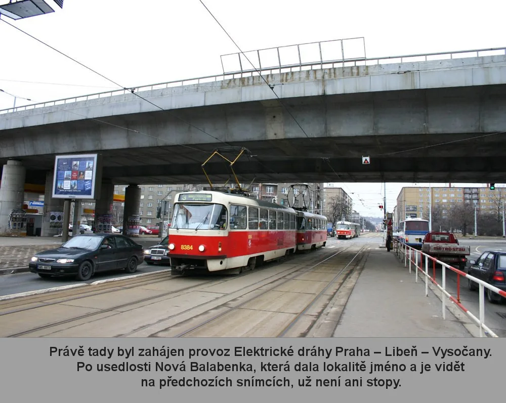 Elektrické tramvaje v Praze brázdí Prahu již 125 let. Nejstarší úsek je mezi zastávkami Urxova a Balabenka