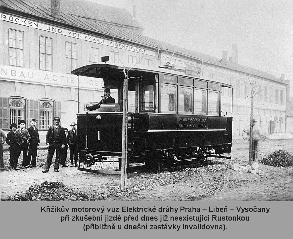 Elektrické tramvaje v Praze brázdí Prahu již 125 let. Nejstarší úsek je mezi zastávkami Urxova a Balabenka