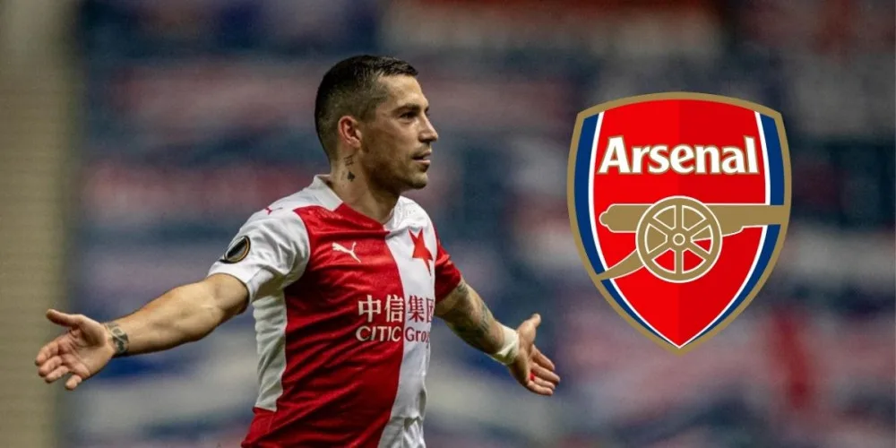 Slavia Praha ve čtvrtfinále Evropské ligy vyzve londýnský Arsenal
