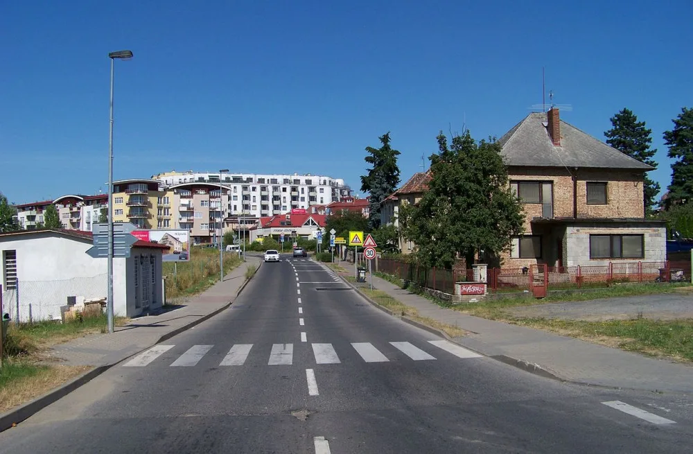 ulice Za Černým mostem