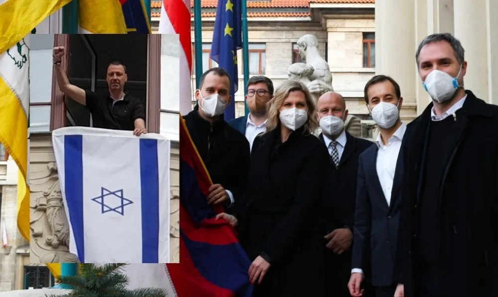 Je správné, že Praha nevyvěsila na radnici vlajku Izraele? Odpovídají zastupitelé