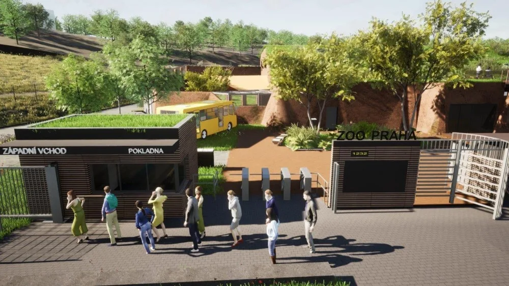 Gorily v pražské zoo dostanou nový pavilon. Bude stát 300 milionů a hotov bude na podzim 2022