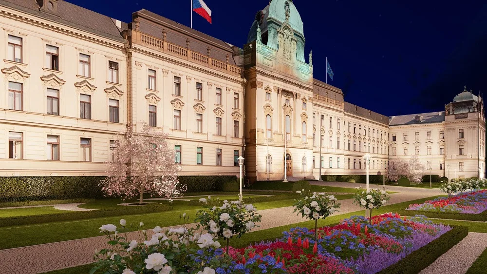 Zahrada Strakovy akademie projede rekonstrukcí. Vyjde na 80 milionů