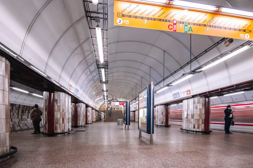 Metro Florenc čeká modernizace. Bude trvat 4,5 roku a bude probíhat za plného provozu