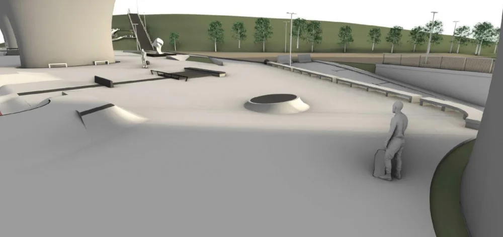 Pod mostem u hlavního nádraží může vyrůst skatepark. Akci blokují České dráhy