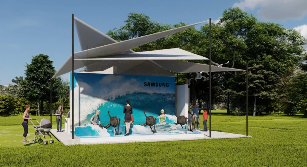 Vyrazte za olympijskými sporty do Holešovic. Samsung otevřel Olympijskou Experience Zónu