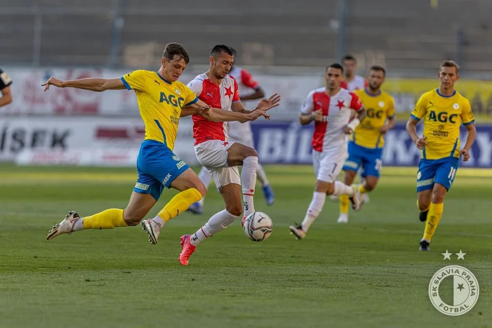 Premiéra za Slavii a hned hattrick. Ivan Schranz zařídil výhru sešívaných nad Teplicemi 3:1
