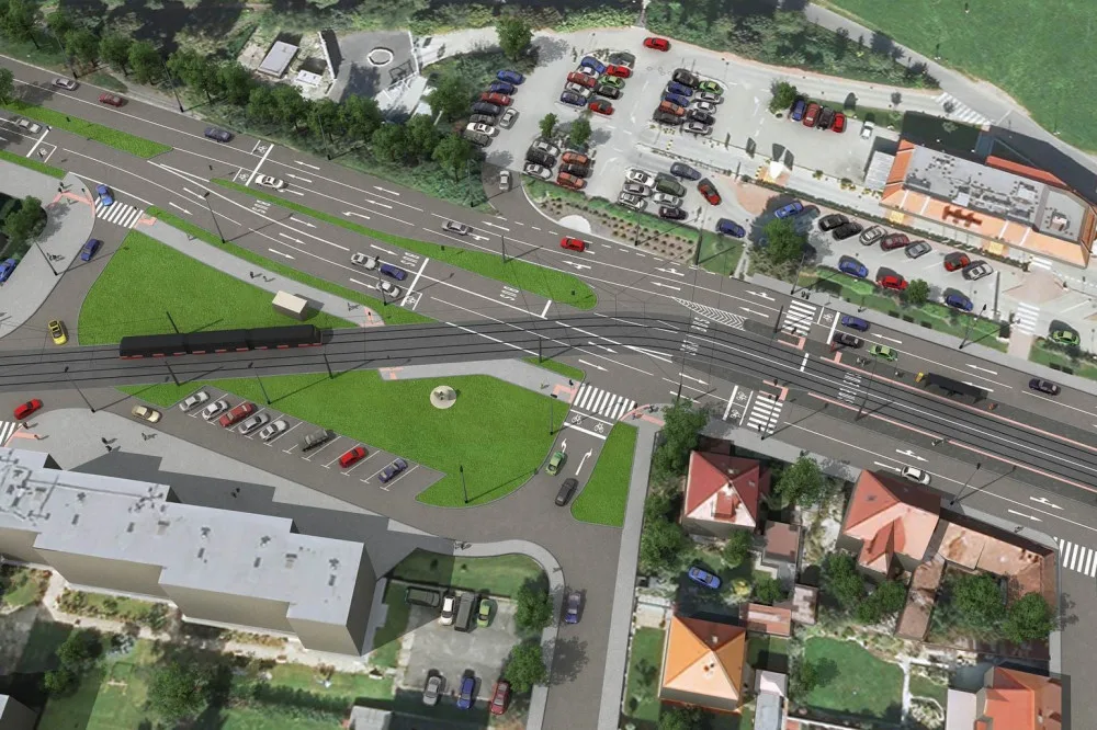 Tramvají až na Dědinu? Dopravní podnik získal stavební povolení na prodloužení trati