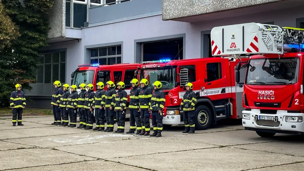 Pražští hasiči uctili památku zesnulých kolegů při výbuchu v Koryčanech