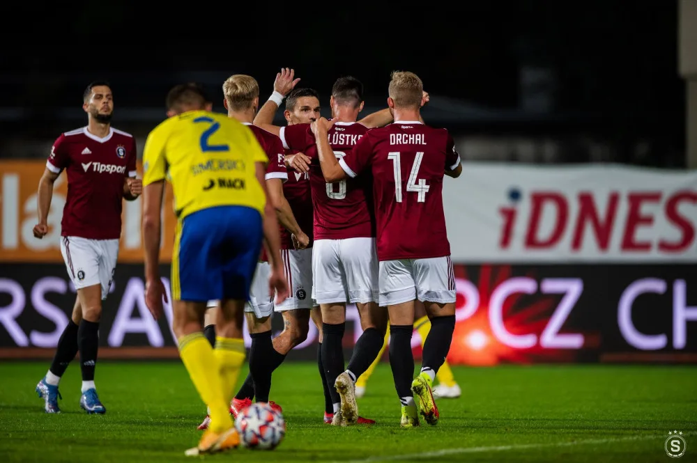 Přestřelka ve Zlíně dopadla lépe pro Spartu. Letenští vyhráli 5:2