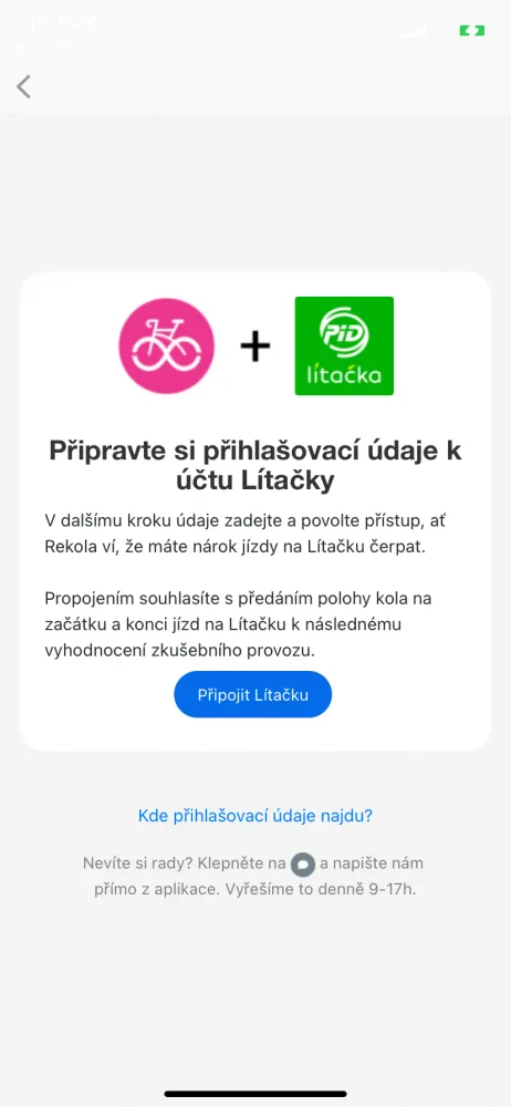 Sdílená kola s Lítačkou