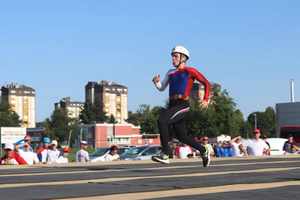 Na MS ve čtrnácti. Nečekal jsem, že se tam zrovna já můžu dostat, říká hasič Matyáš Novák