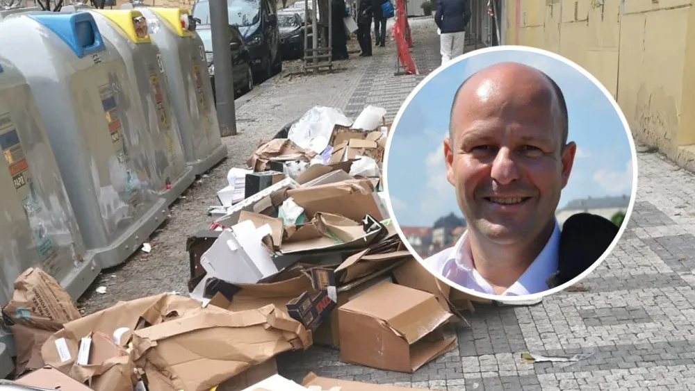 Praha se utápí v odpadcích, hlásá ODS. Jsou to hloupé výkřiky opozice, říká Hlubuček