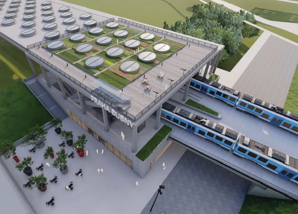 Příprava trati z centra na letiště se posunula. U Stromovky bude nová zastávka