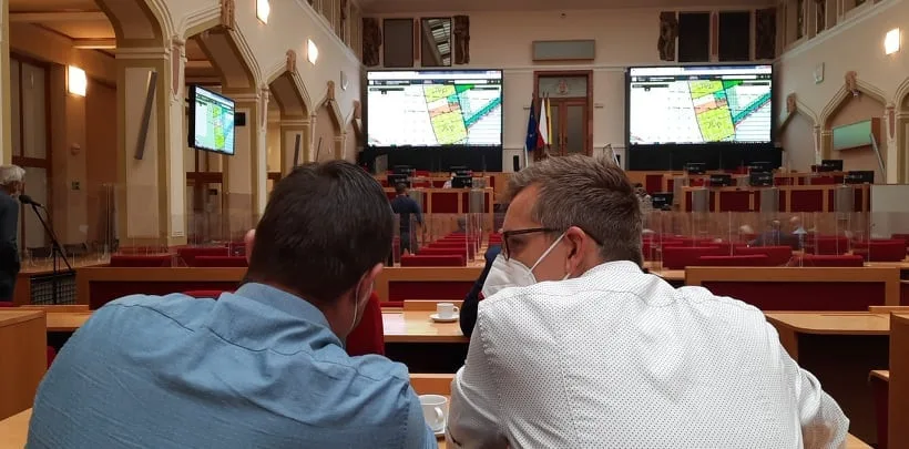 Bývalý starosta na hlavním magistrátu.