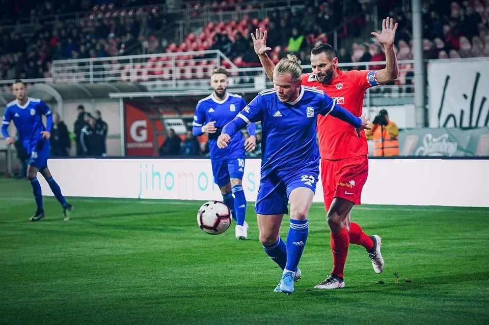 Zápas Slavoje Vyšehrad.