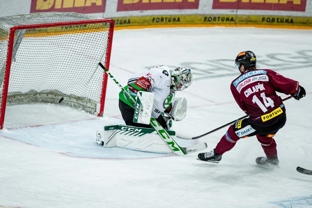 Hokejistům Sparty vstup do nového roku vyšel na výbornou. Deklasovali Mladou Boleslav 7:0