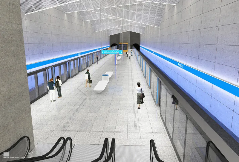 Co čeká Prahu v roce 2022: Nové metro, úprava Malostranského náměstí či pavilon v botanické zahradě