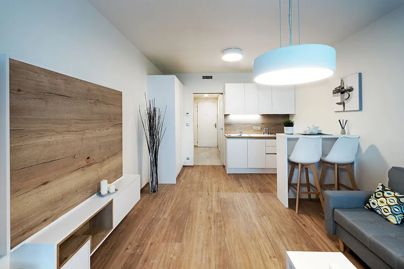 Nejzajímavější moderní stavby Prahy: Domu Harfa Design Residence s prémiovými byty dominují žluté rámy