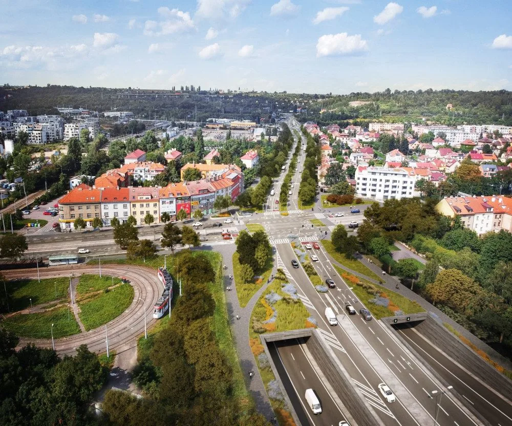 Jak ulehčit dopravě v oblasti Hloubětína? Praha zahloubí zásadní dopravní tepny