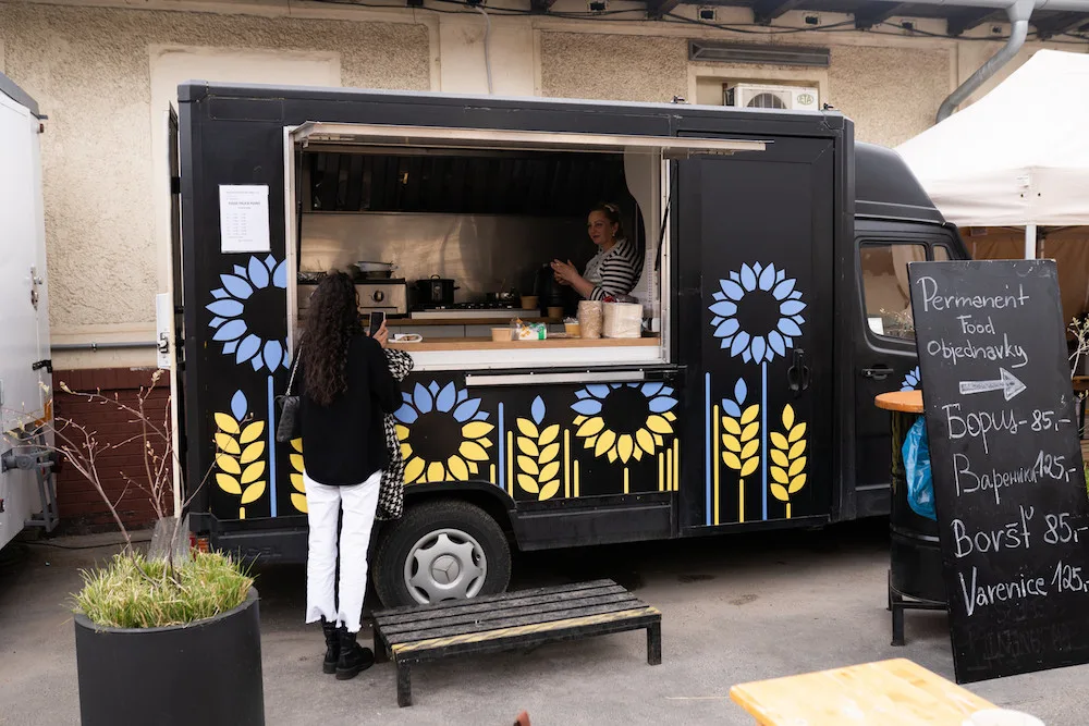 Ukrajinský foodtruck