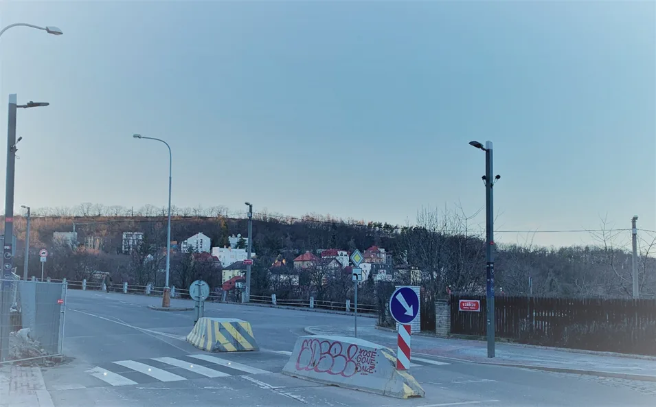 Nový přechod v Jinonicích
