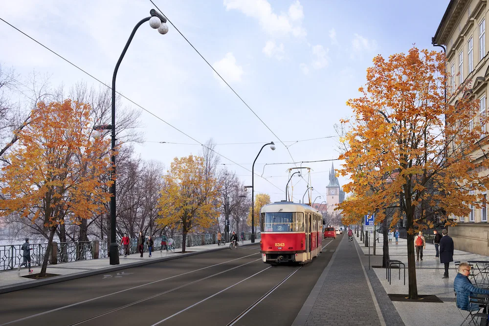 Praha začne s úpravami Smetanova nábřeží. Obejdou se bez uzavírek