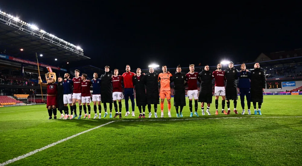 Sparta vyhrála 3:1 proti Ostravě. Ve vedení zůstává Slavie