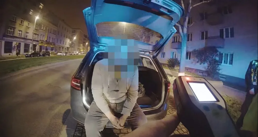 Řidiči naměřili skoro dvě promile.