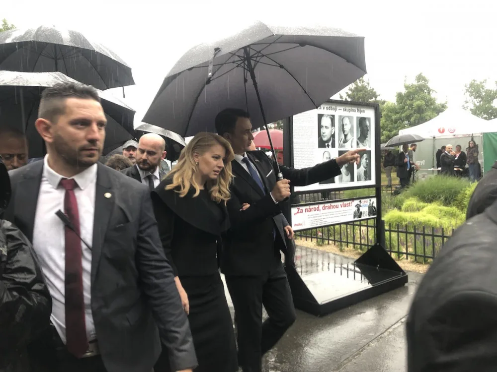 Slovenská prezidentka Zuzana Čaputová.