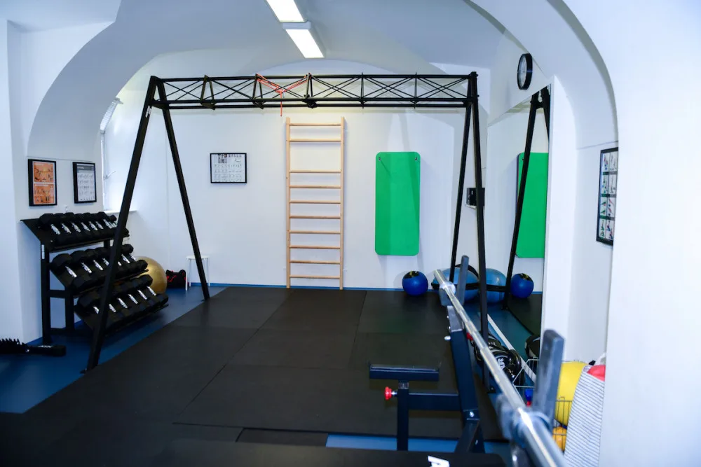 Zrekonstruované rehabilitační zařízení na Klinice adiktologie.